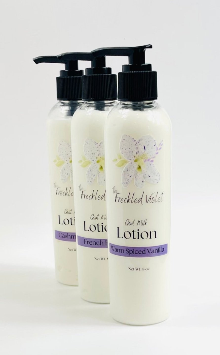 Goat Milk Lotion Bottles